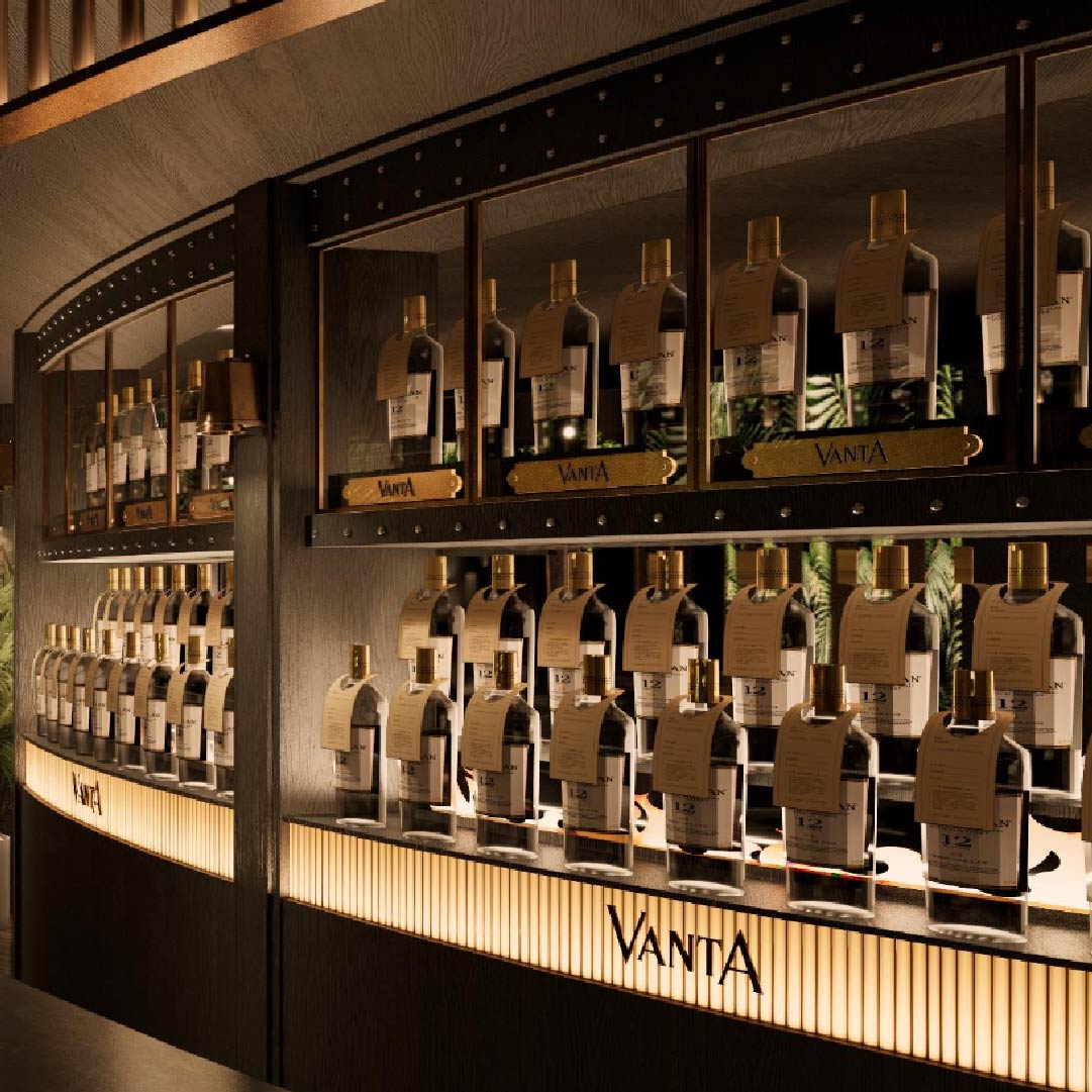 The Library, Members Lounge at VANTA